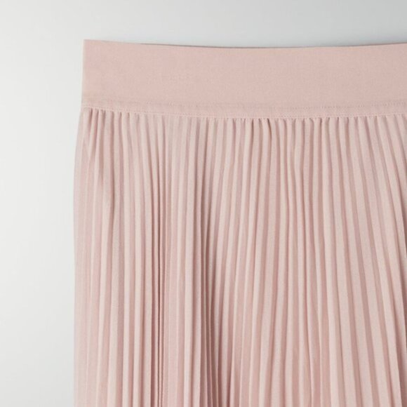 Aritzia Wilfred Twirl Midi Skirt Light Pink Size XS - Picture 5 of 11